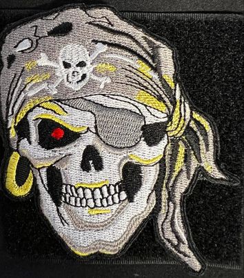 Pirate Skull - Patch - Tactical Stubby Coolers