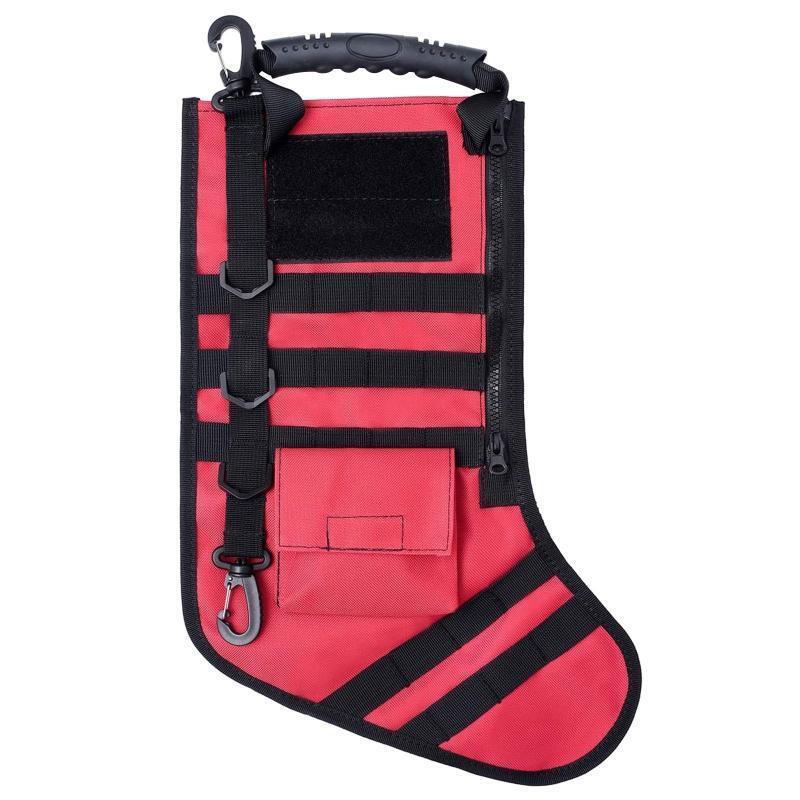 Load image into Gallery viewer, Tactical Xmas Stocking Molle - Tactical Stubby Coolers
